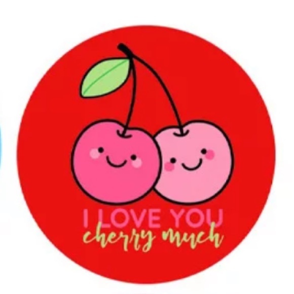 100 Pack of Valentines Stickers 1 Inch PRICE IS FIRM - Picture 6 of 10